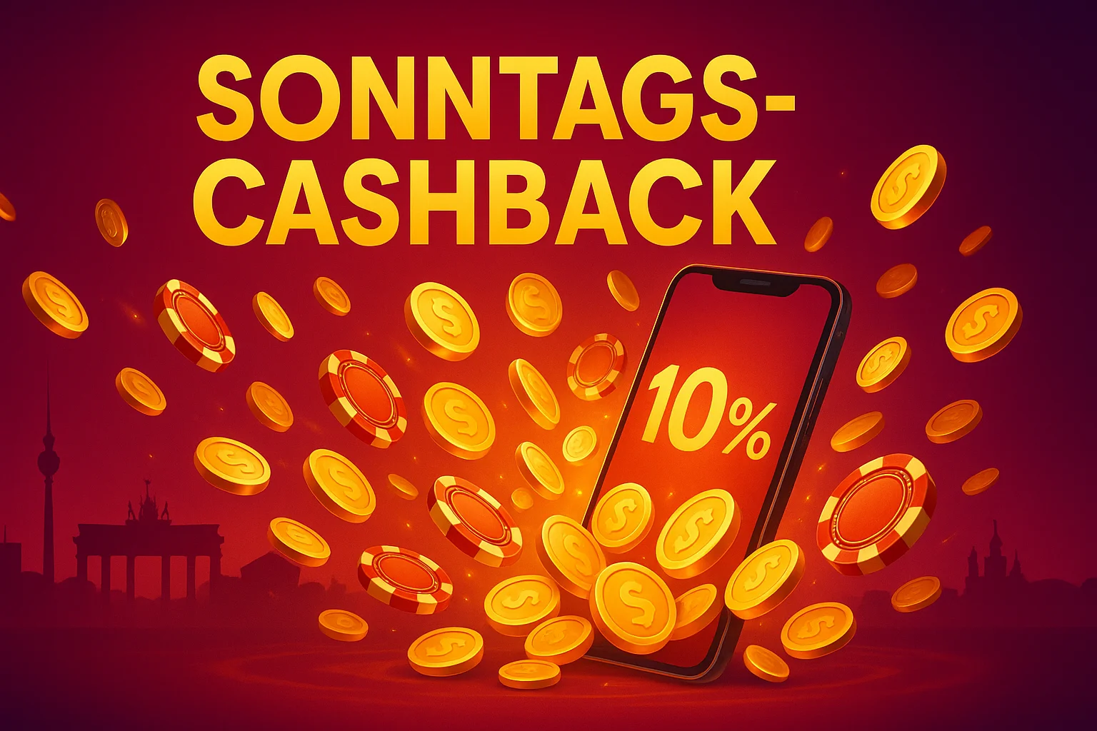 Sonntags-Cashbac Casino Caspero
